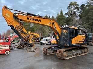 excavator dengan track Hyundai HX220L -2017 säljes via auktion