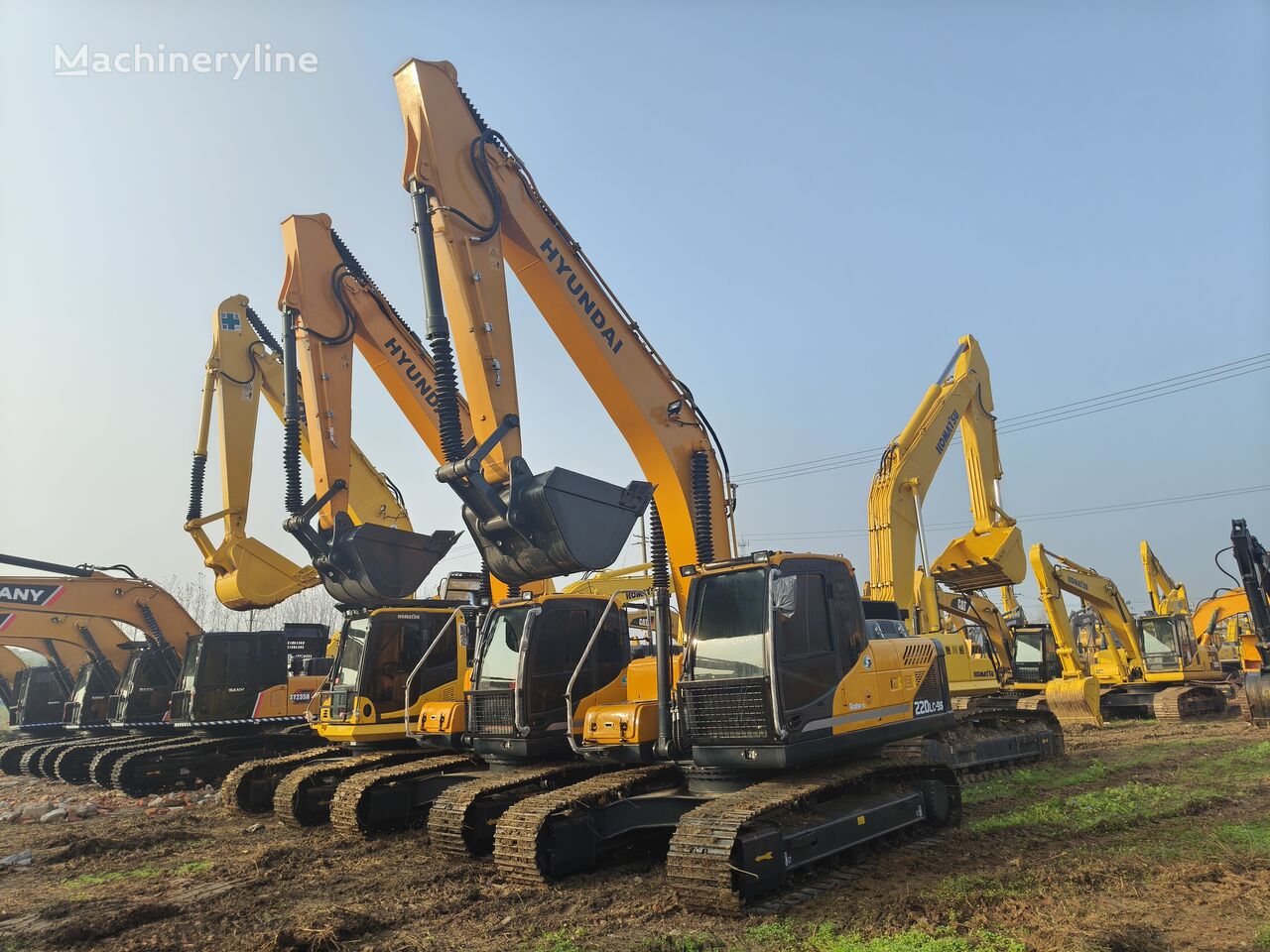 Hyundai R220LC-9S Kettenbagger