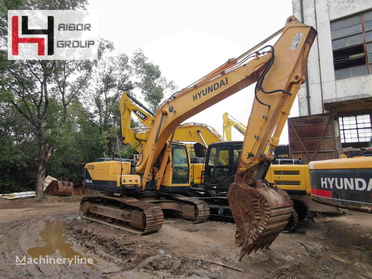 гусеничный экскаватор Hyundai R220LC-9s R220 R220-9 220-9s 220