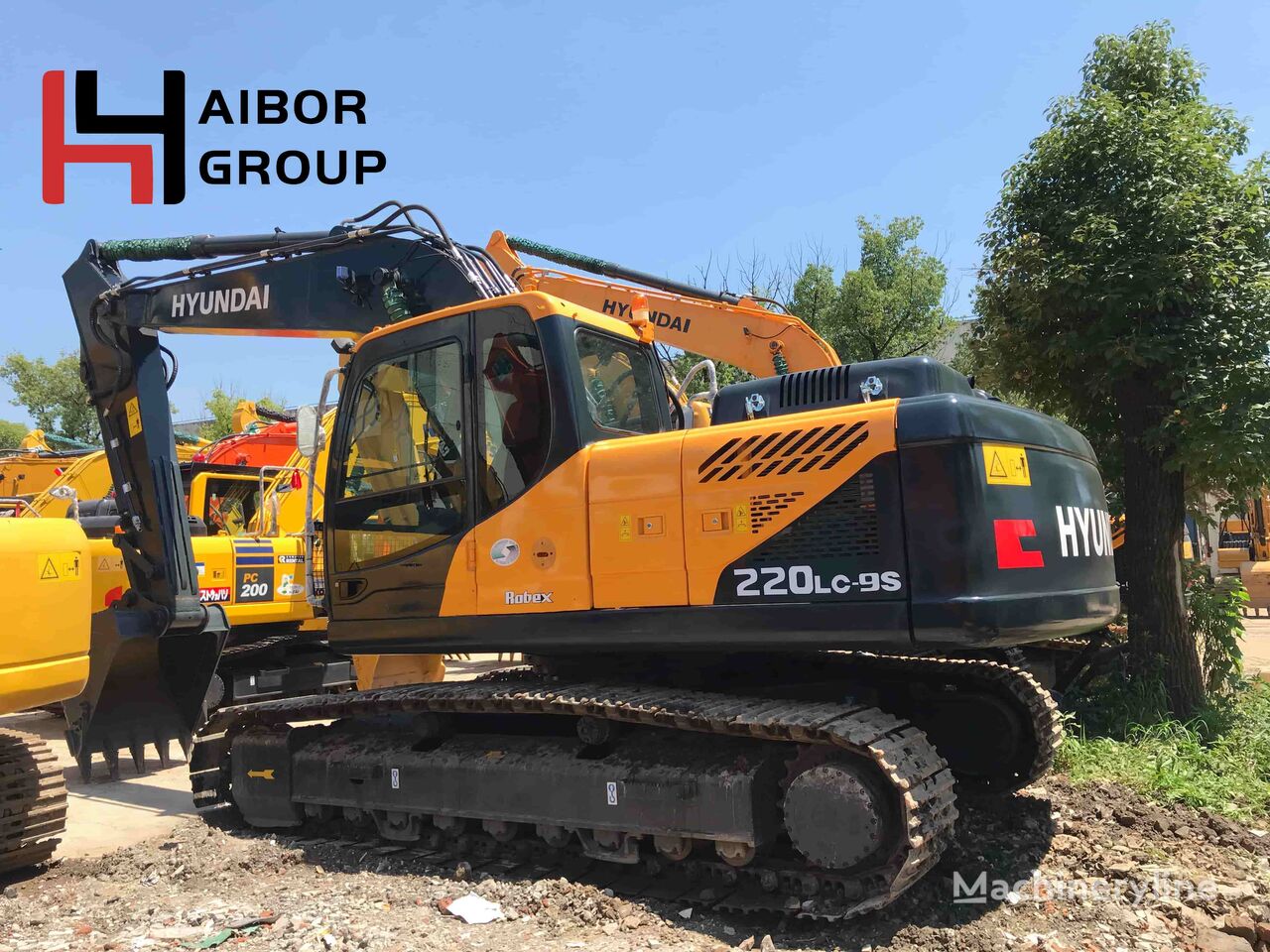 Hyundai R220LC-9s R220 R220-9 220-9s 220 excavadora de cadenas