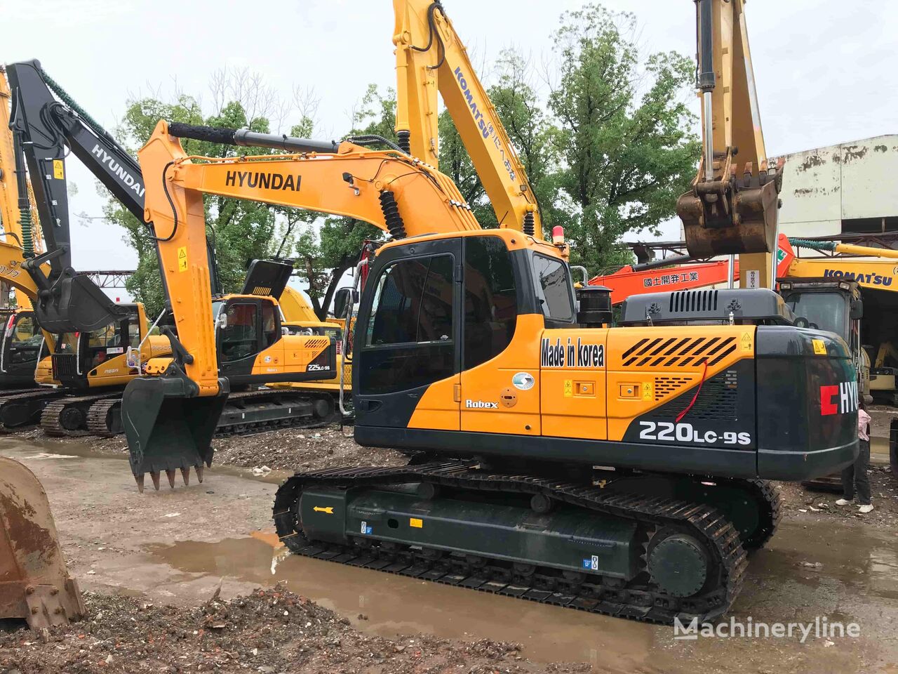 Hyundai R220LC-9s R220 R220-9 220-9s 220 excavadora de cadenas