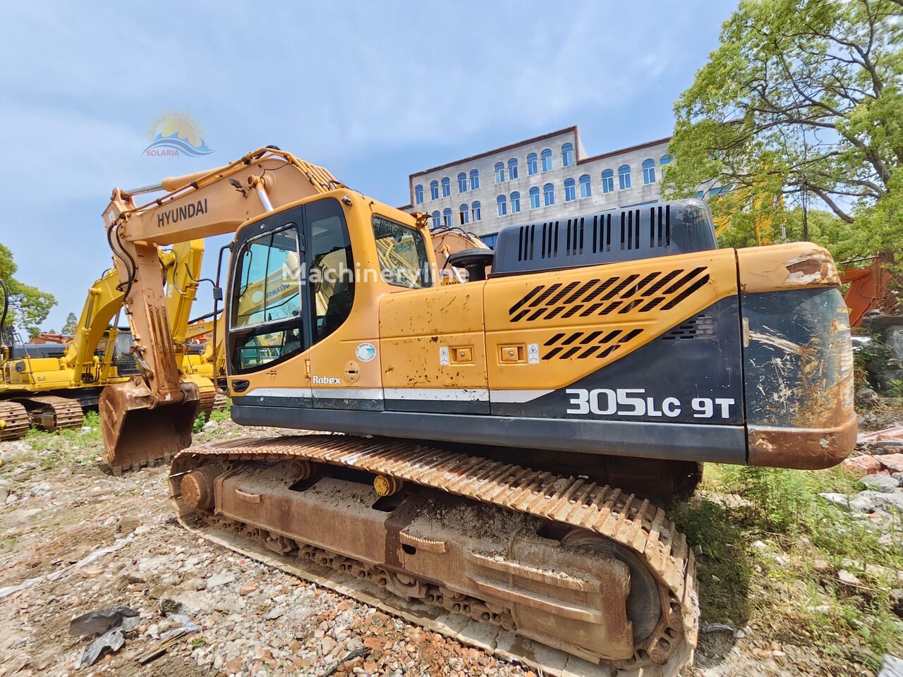Escavadora de rastos Hyundai R305LC-9T a venda | Machineryline PT Escavadora de rastos Hyundai R305LC-9T - Machineryline