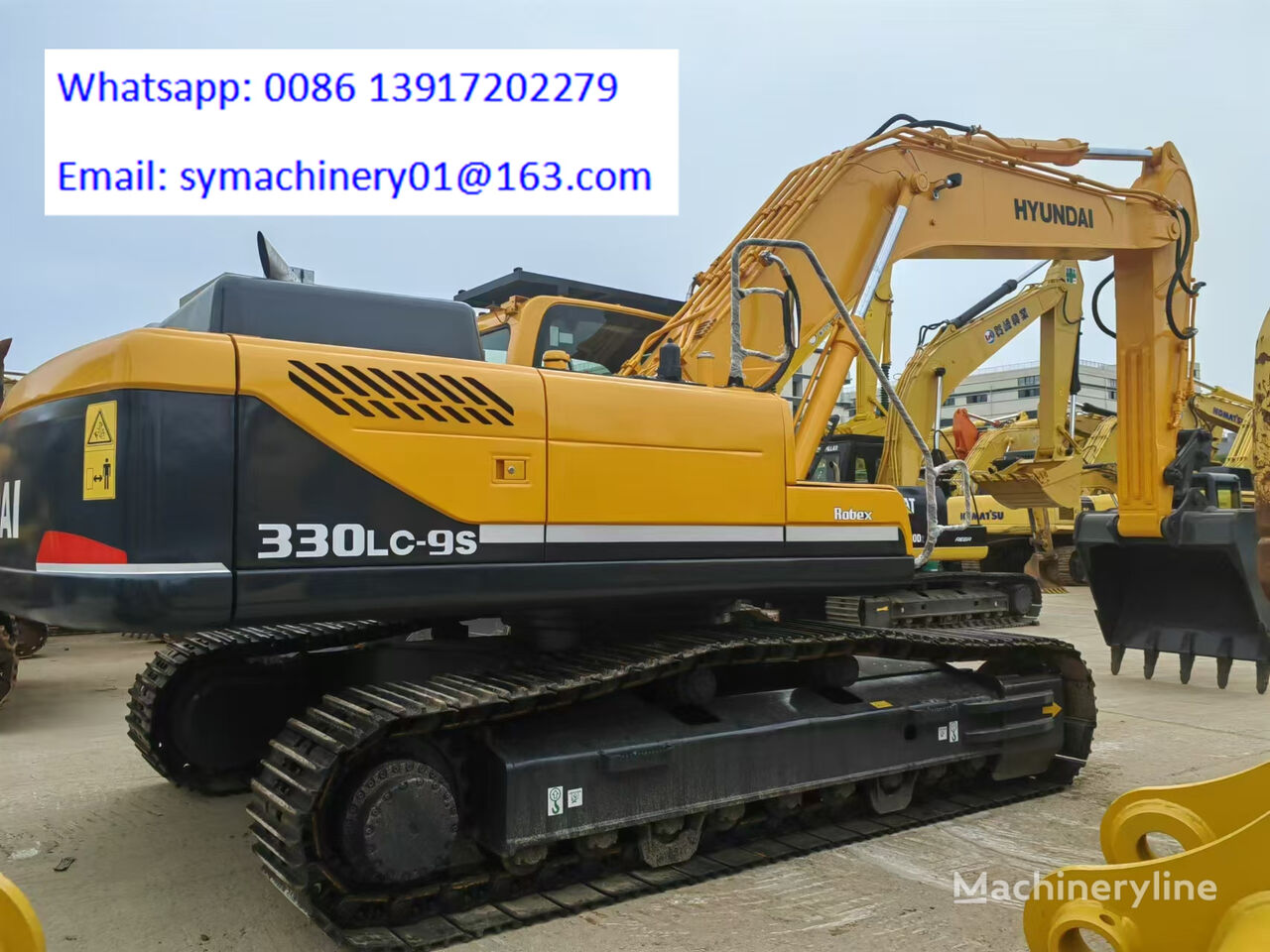 Hyundai R330LC-9S Kettenbagger