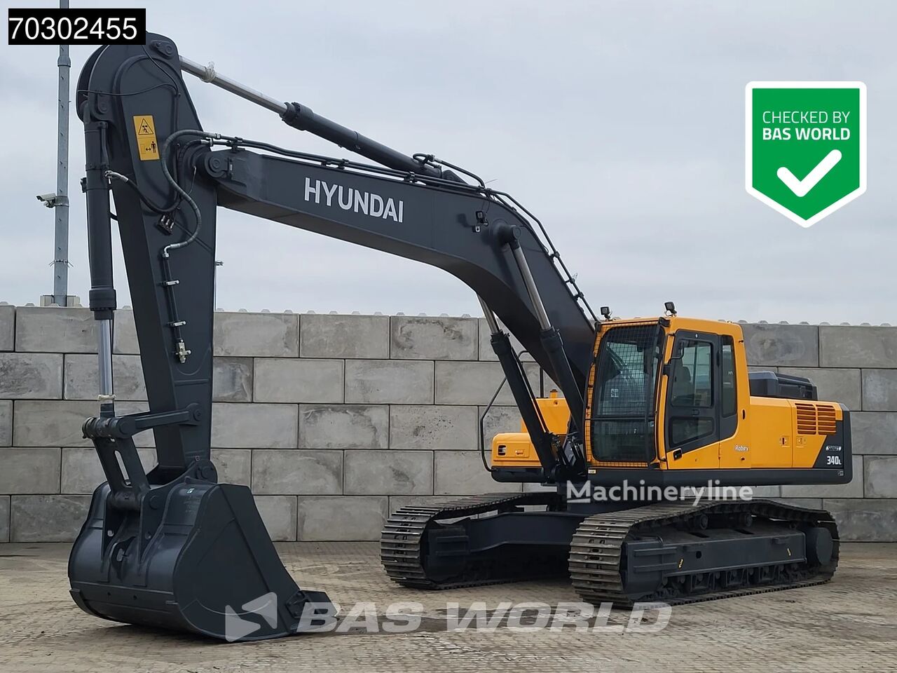 جديد حفارة مجنزرة Hyundai R340 L New - Machineryline