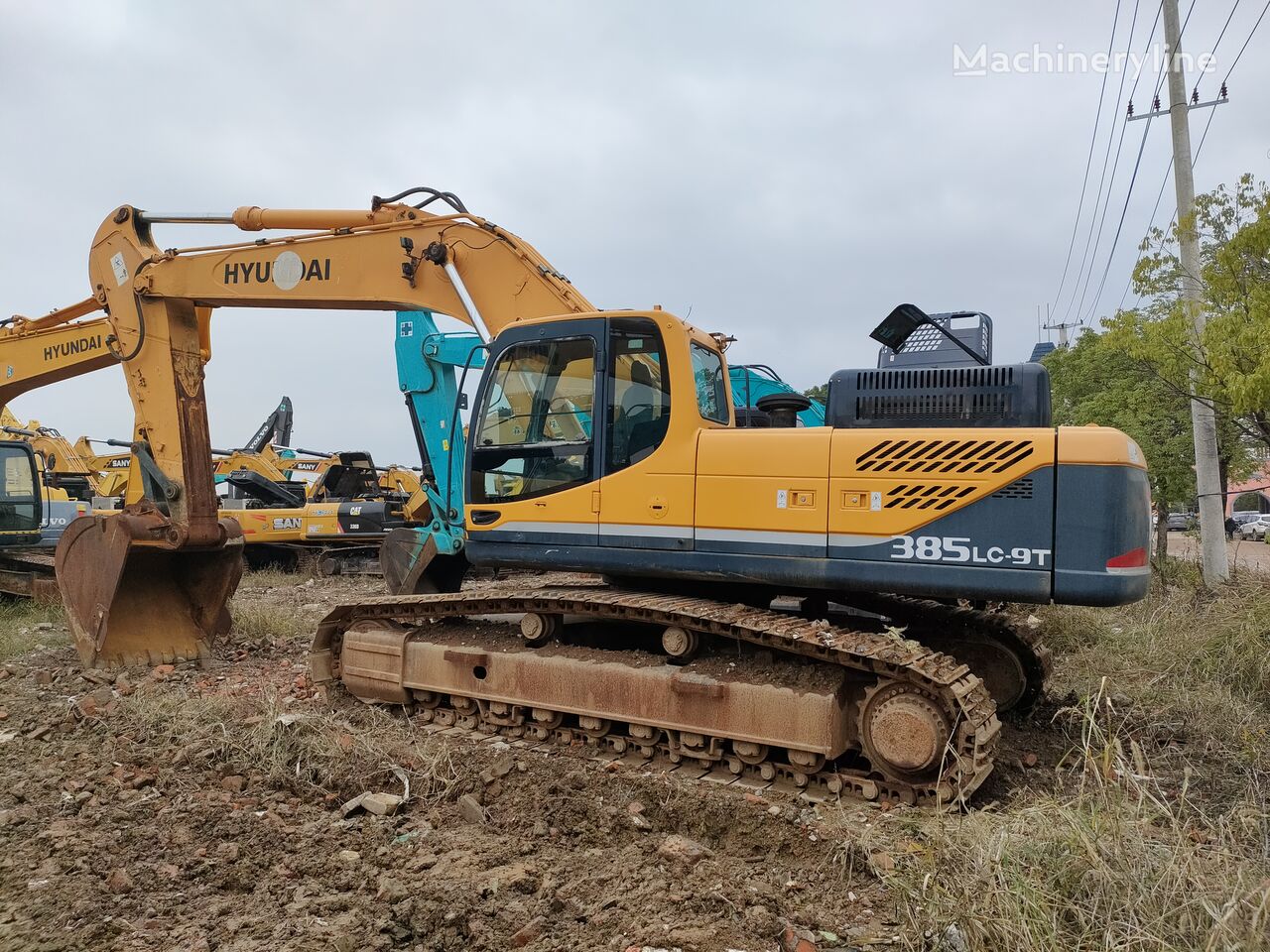 Hyundai R385LC-9T excavadora de cadenas