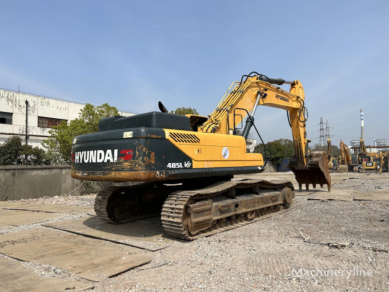 Hyundai R485LVS bager gusjeničar