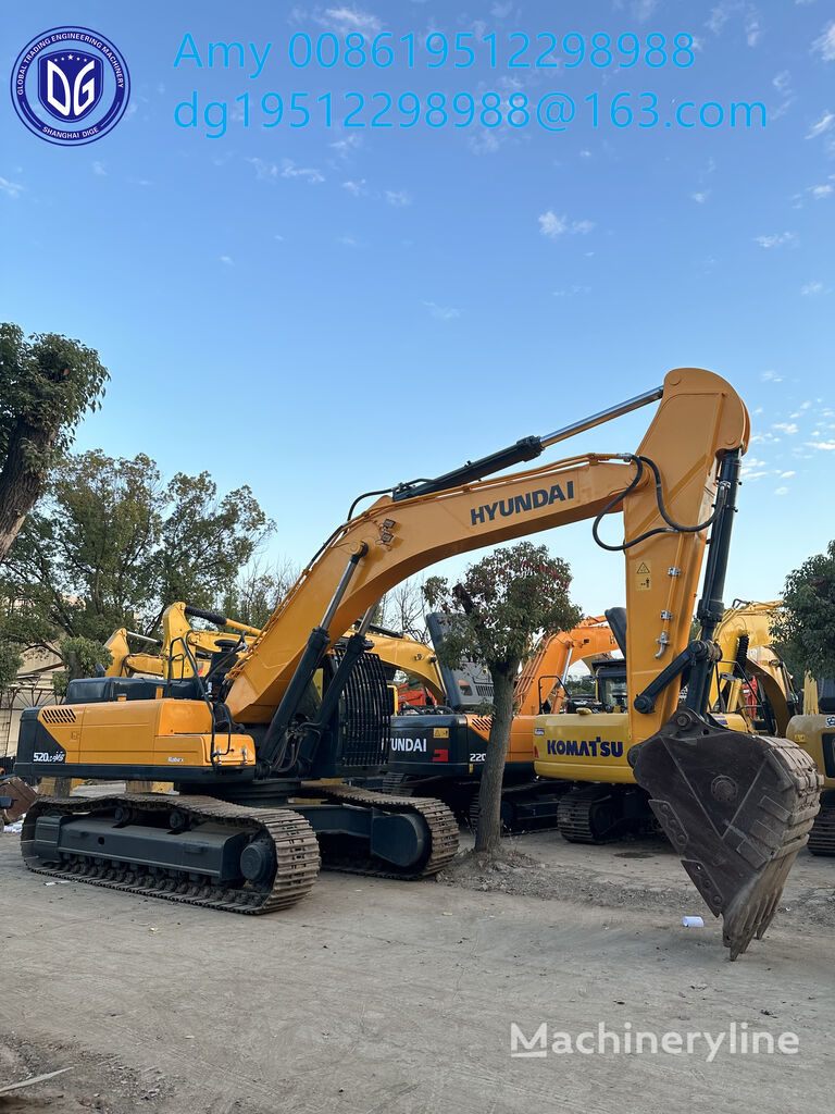 Hyundai R520LC-9VS excavadora de cadenas