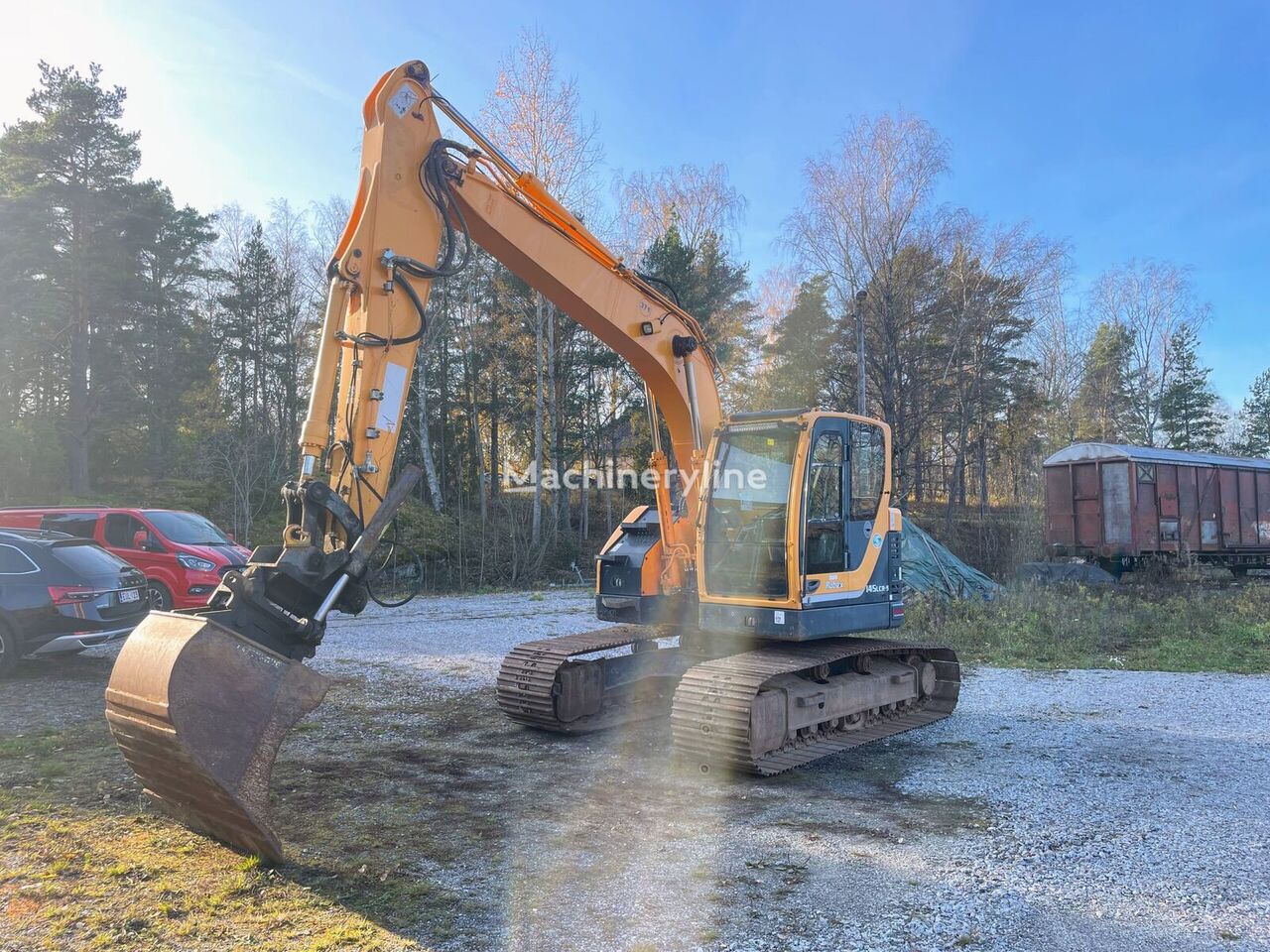 pelle sur chenilles Hyundai Robex 145 LCR-9