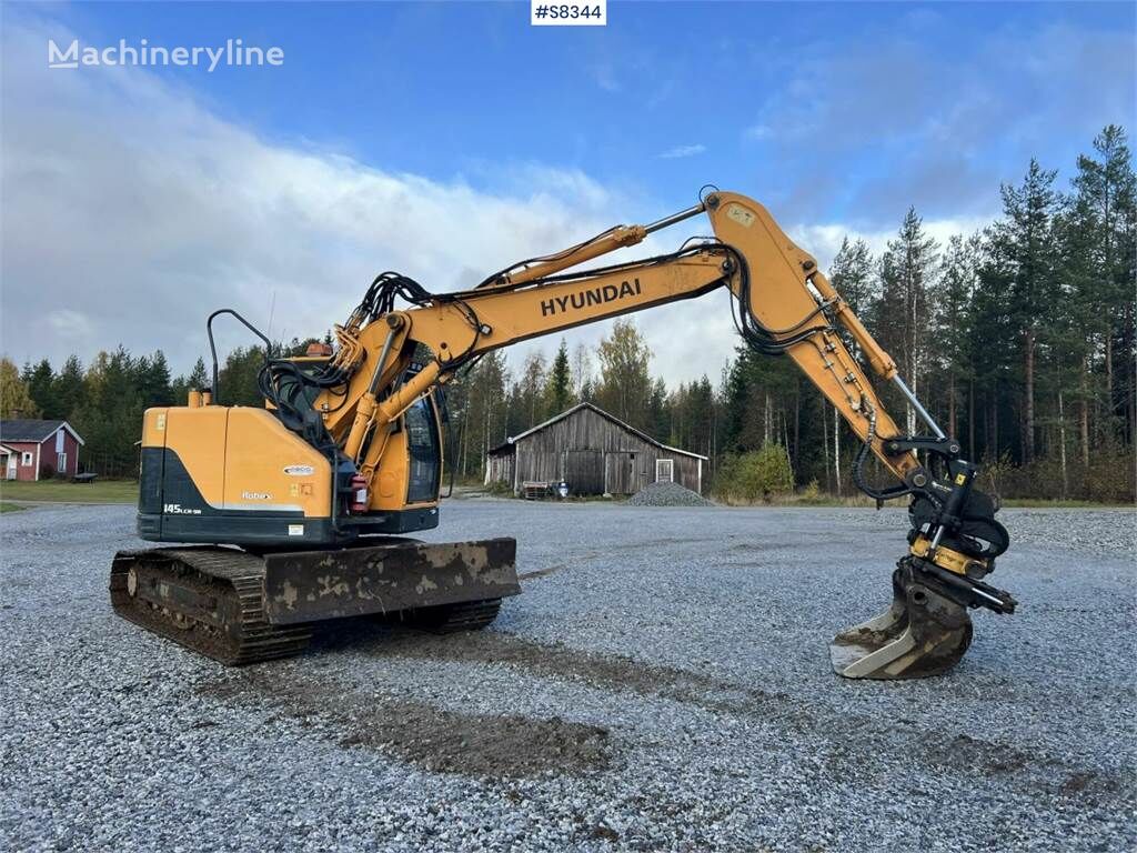 Hyundai Robex 145LCR-9A tracked excavator