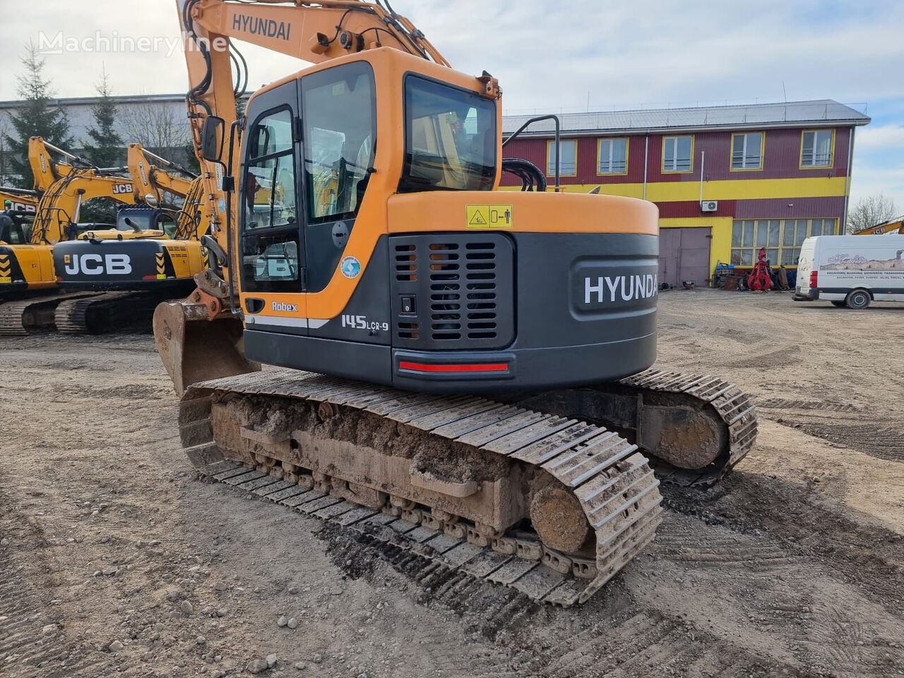 Hyundai Robex 145LCR-9S tracked excavator