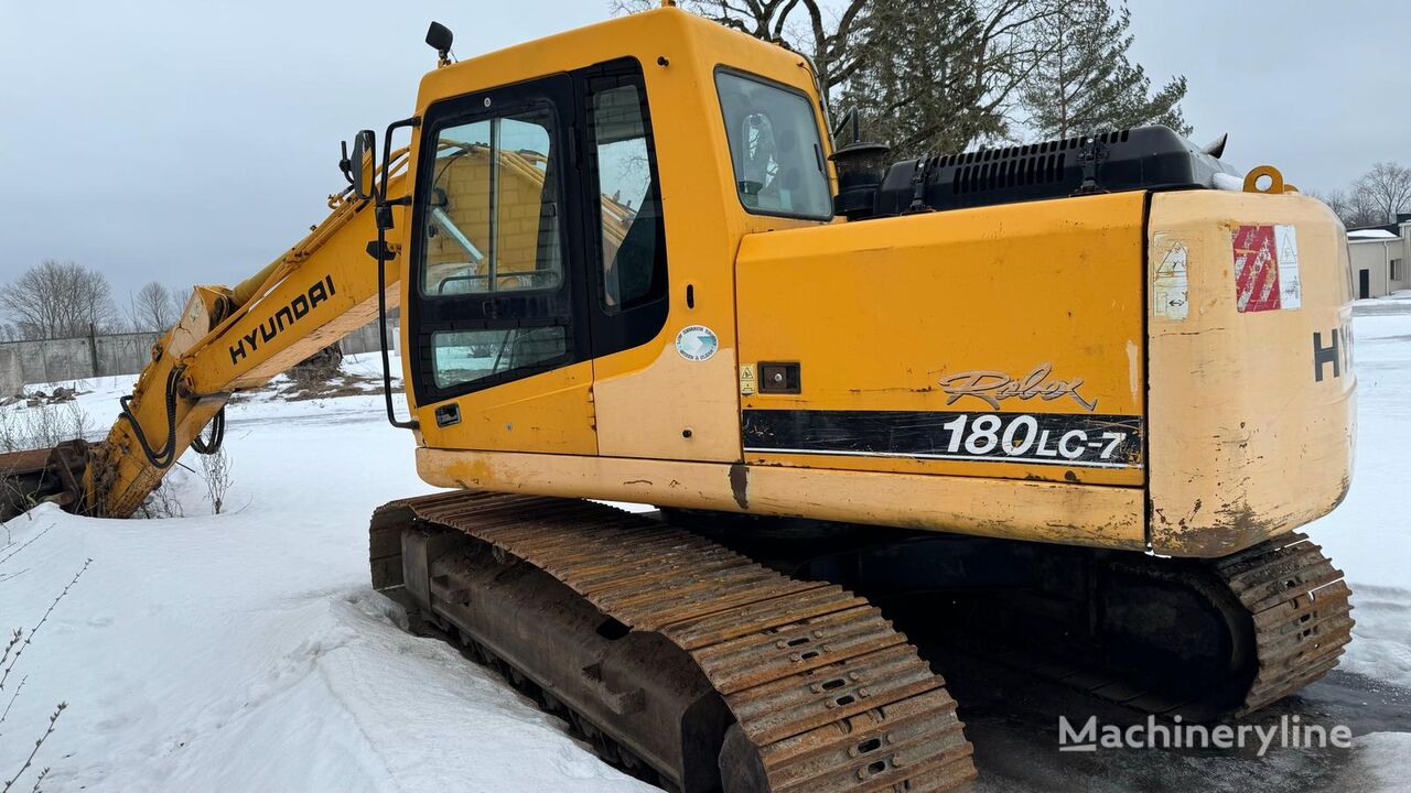 Hyundai Robex 180 tracked excavator