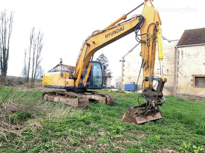 Hyundai Robex 210 NLC-7A with quick-coupler (without bucket) tracked excavator