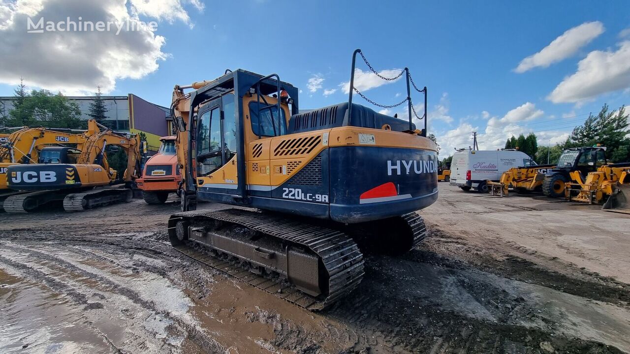 Hyundai Robex 220LC-9A tracked excavator