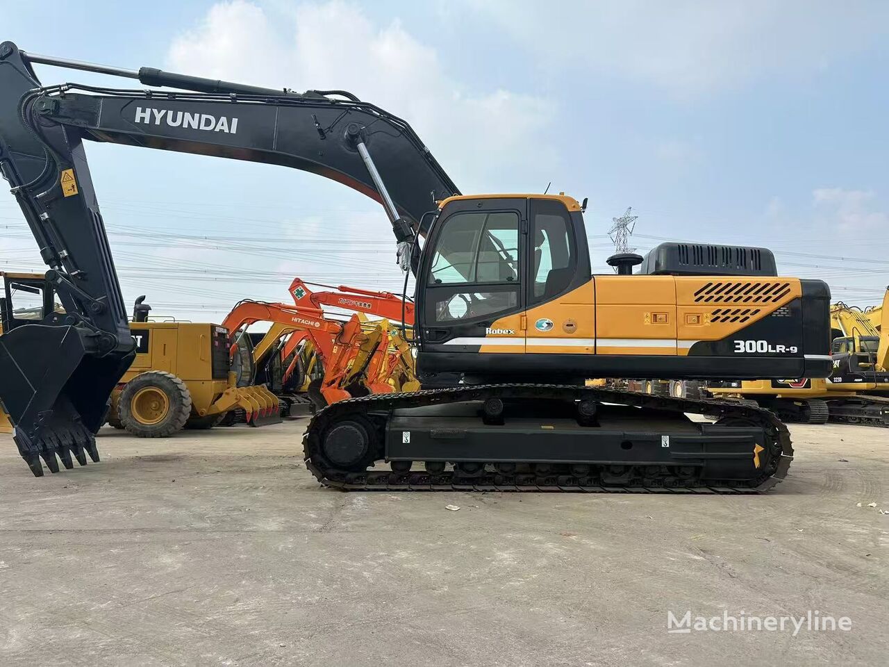 Hyundai Robex 300 excavadora de cadenas