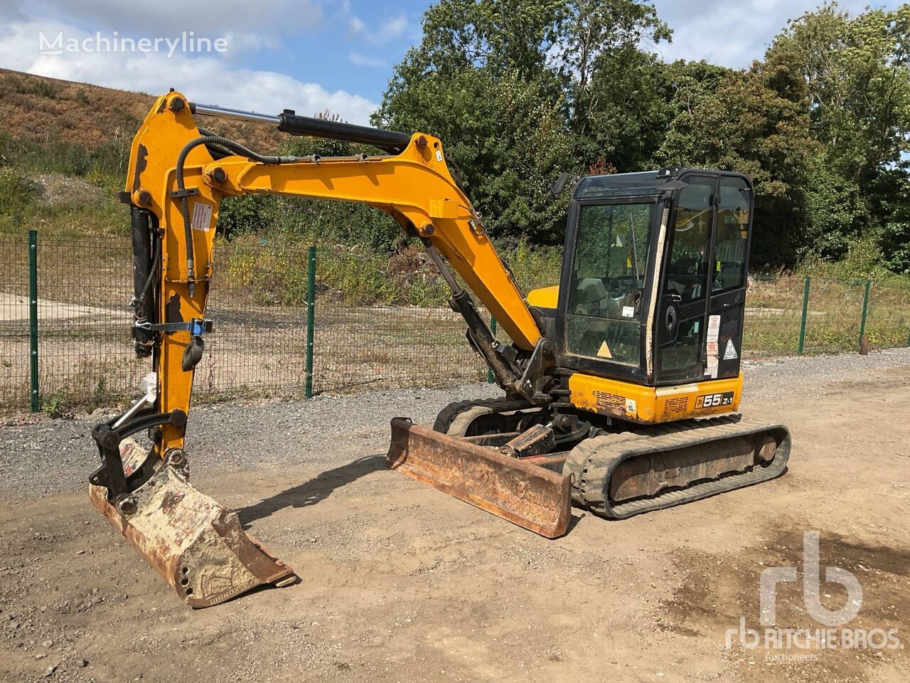 гусеничный экскаватор JCB 55Z-1