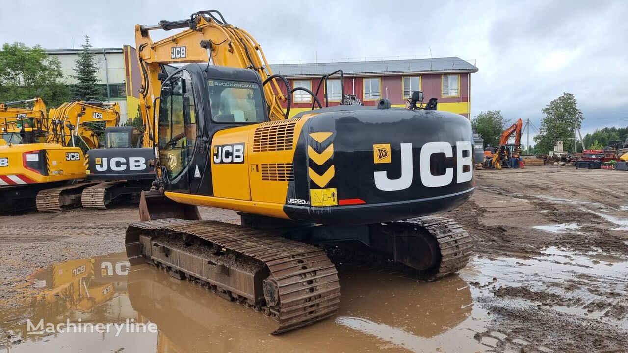 JCB JS 220LC tracked excavator