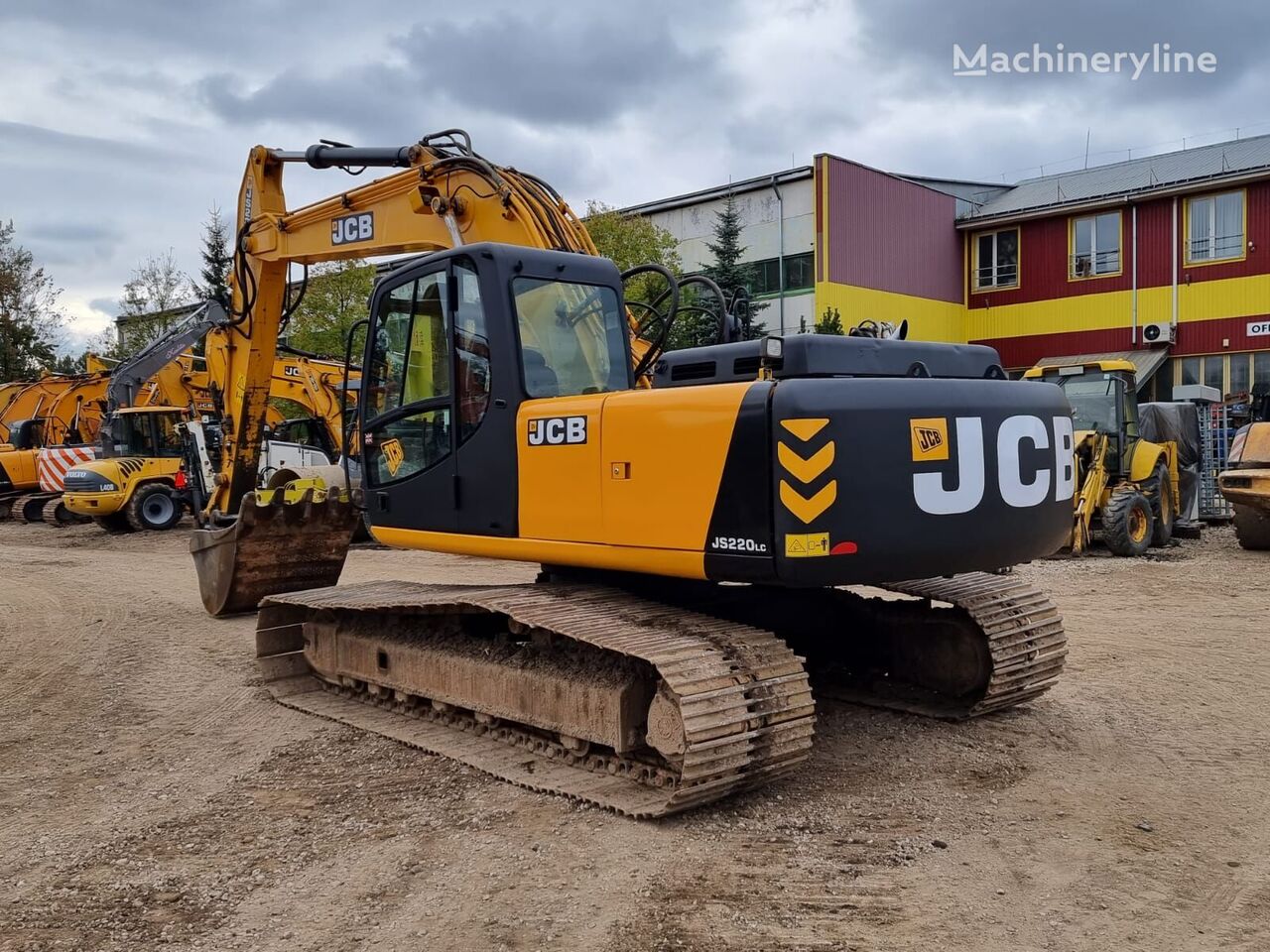 JCB JS 220LC tracked excavator