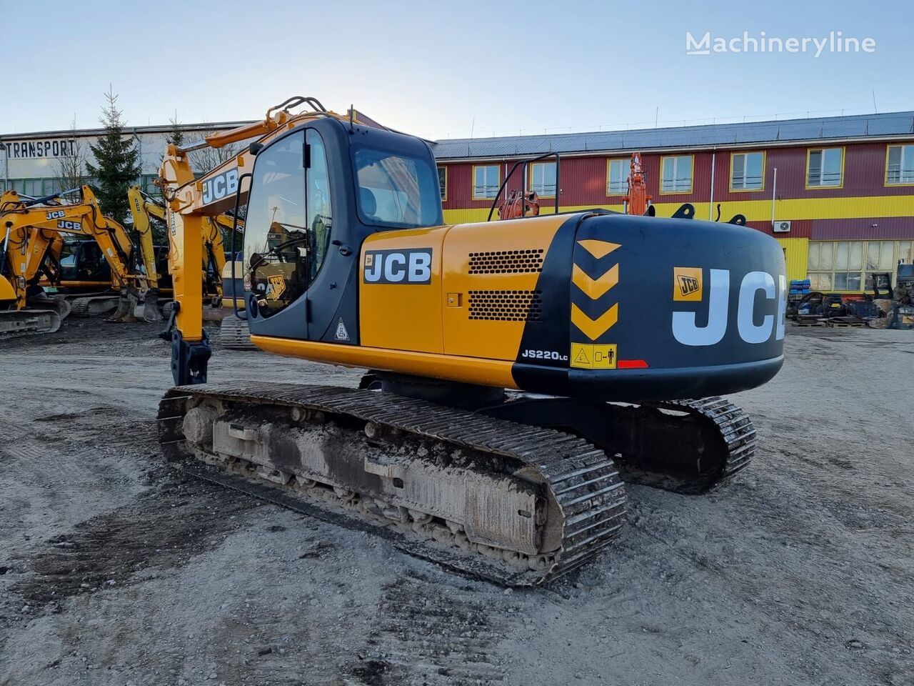 JCB JS 220LC tracked excavator