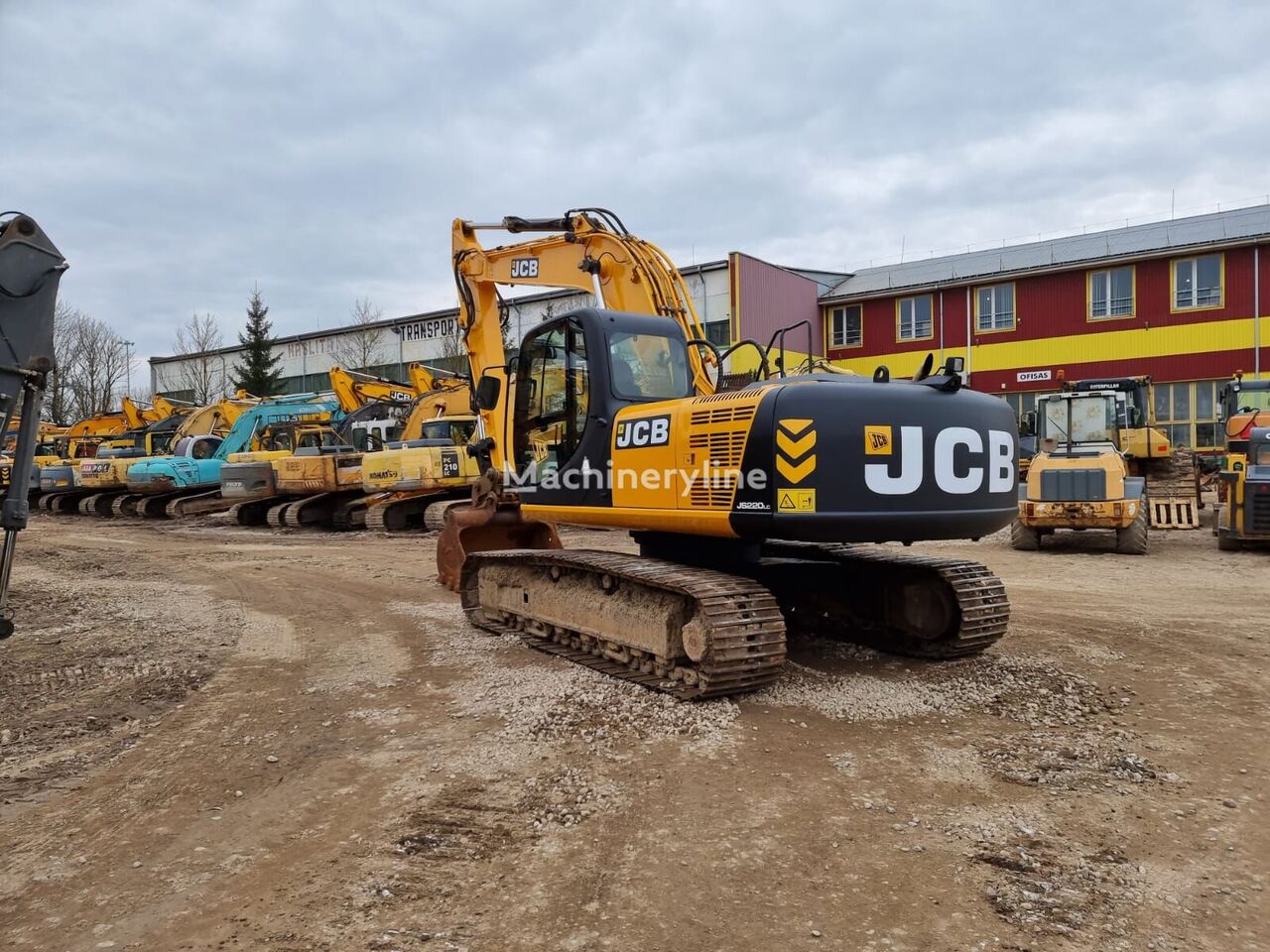 vikšrinis ekskavatorius JCB JS 220LC