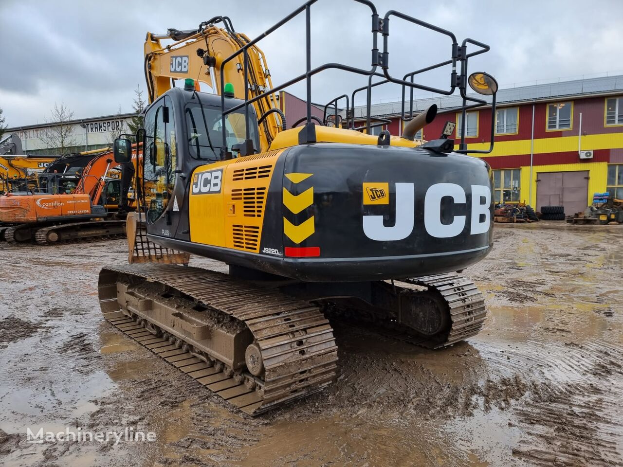 vikšrinis ekskavatorius JCB JS 220LC (Plus)