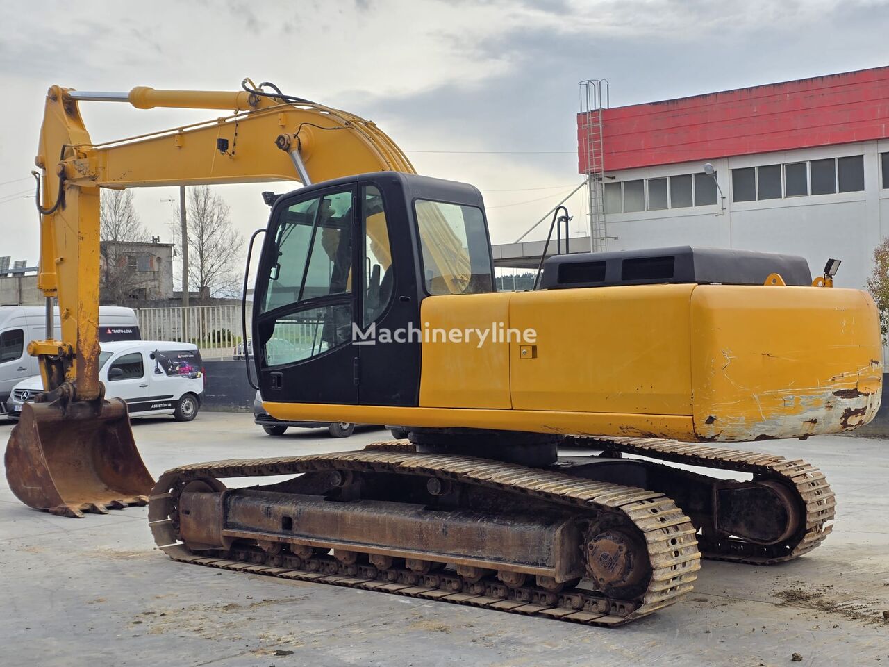 JCB JS 240 tracked excavator