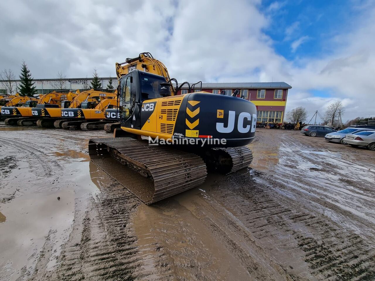 pelle sur chenilles JCB JS220LC (200) Bog Master 1,4 m