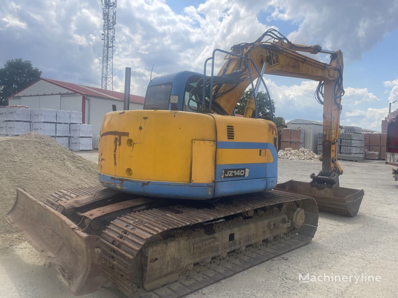 vikšrinis ekskavatorius JCB jz140