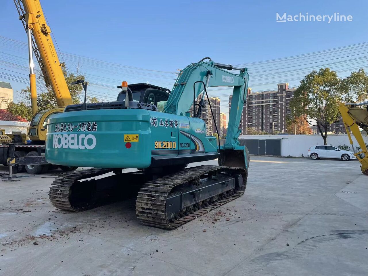 pásové rýpadlo Kobelco 20 Ton SK200 Crawler Excavator