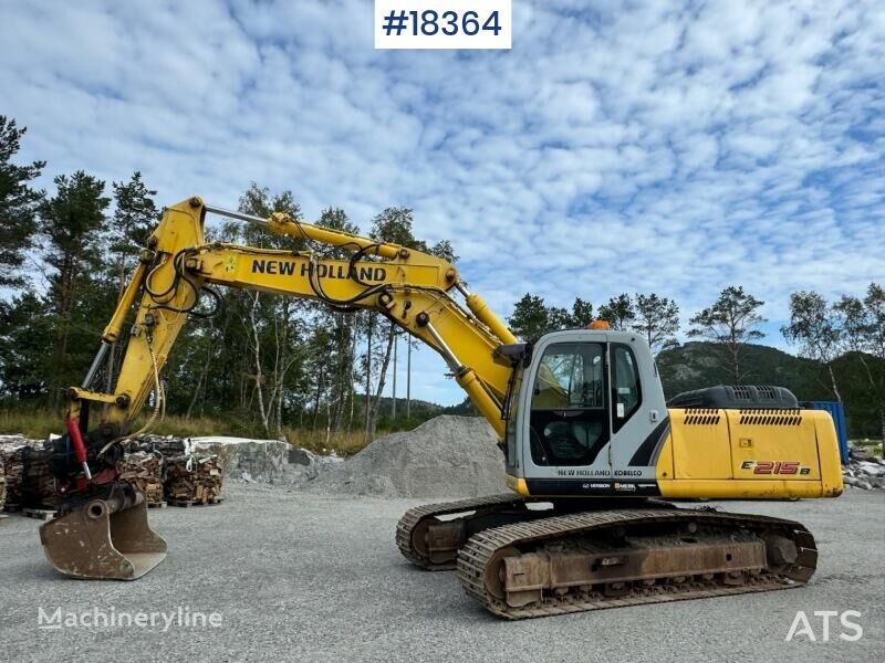 Kobelco E215B. tracked excavator