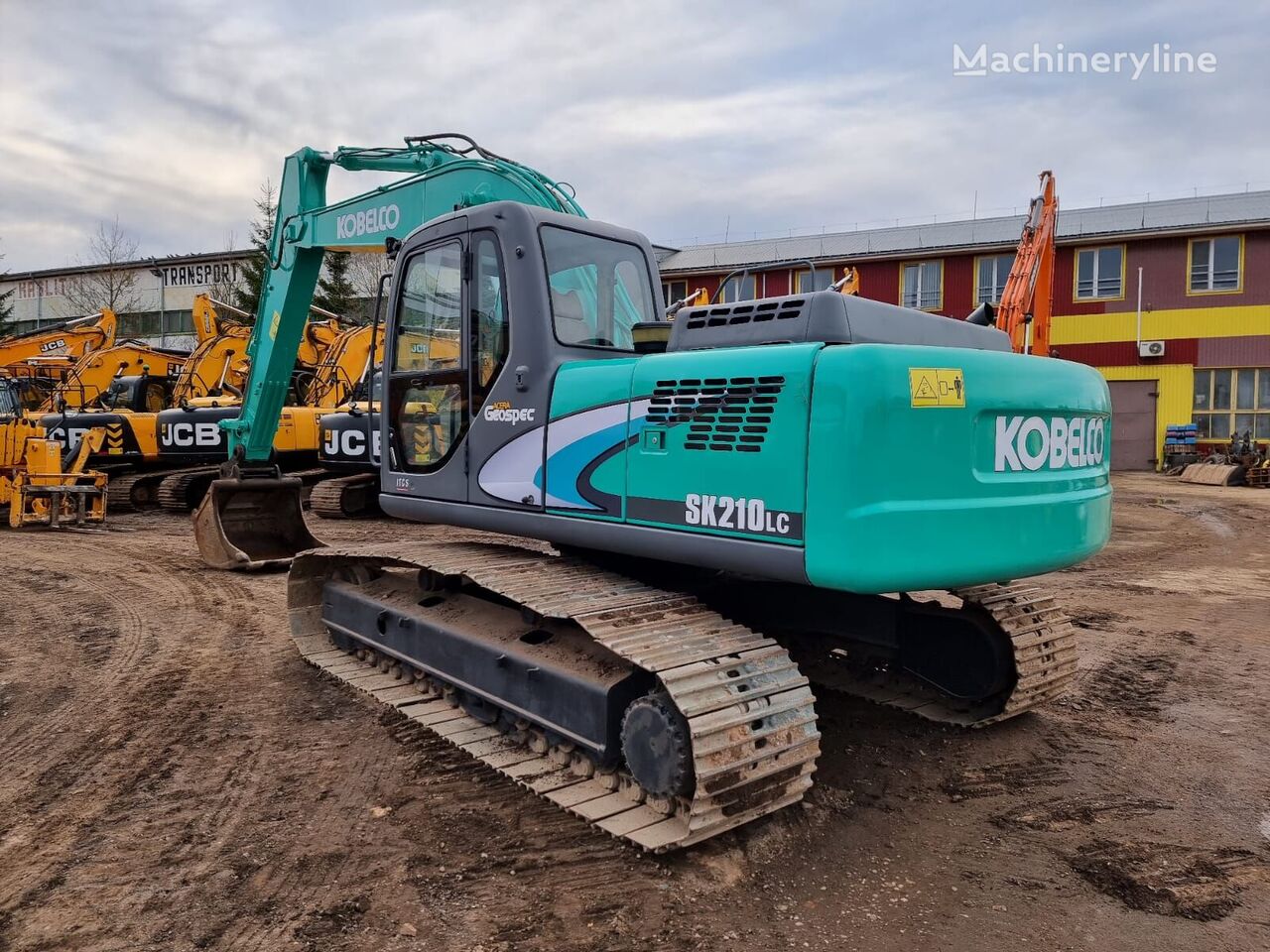 koparka gąsienicowa Kobelco SK 210LC