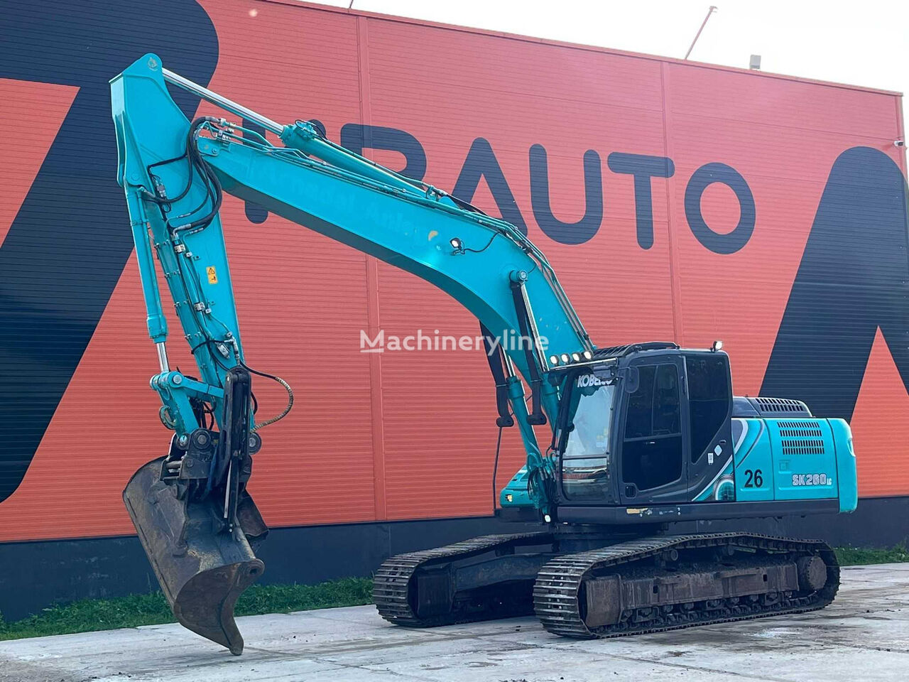 escavadora de rastos Kobelco SK 260 LC-10 2 BUCKETS / AC / CENTRAL LUBRICATION