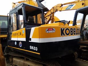 Kobelco SK03 tracked excavator