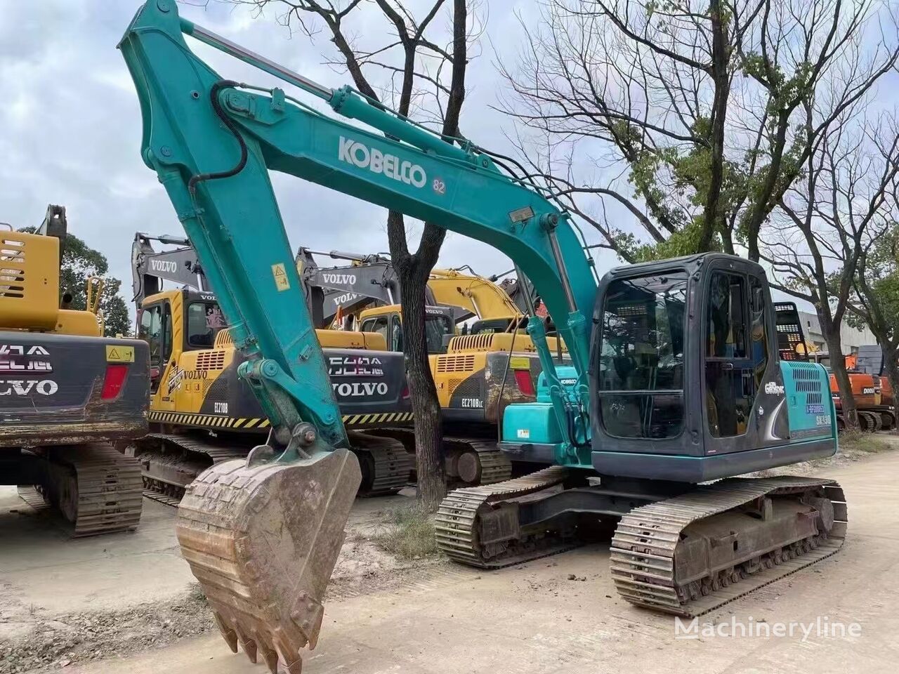 Kobelco SK130 beltegraver