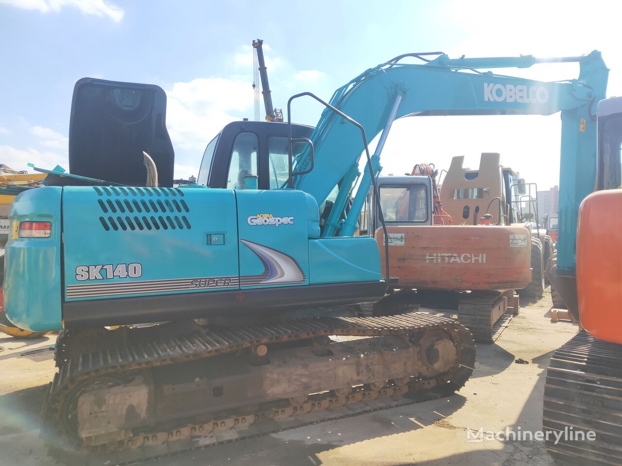 vikšrinis ekskavatorius Kobelco SK140