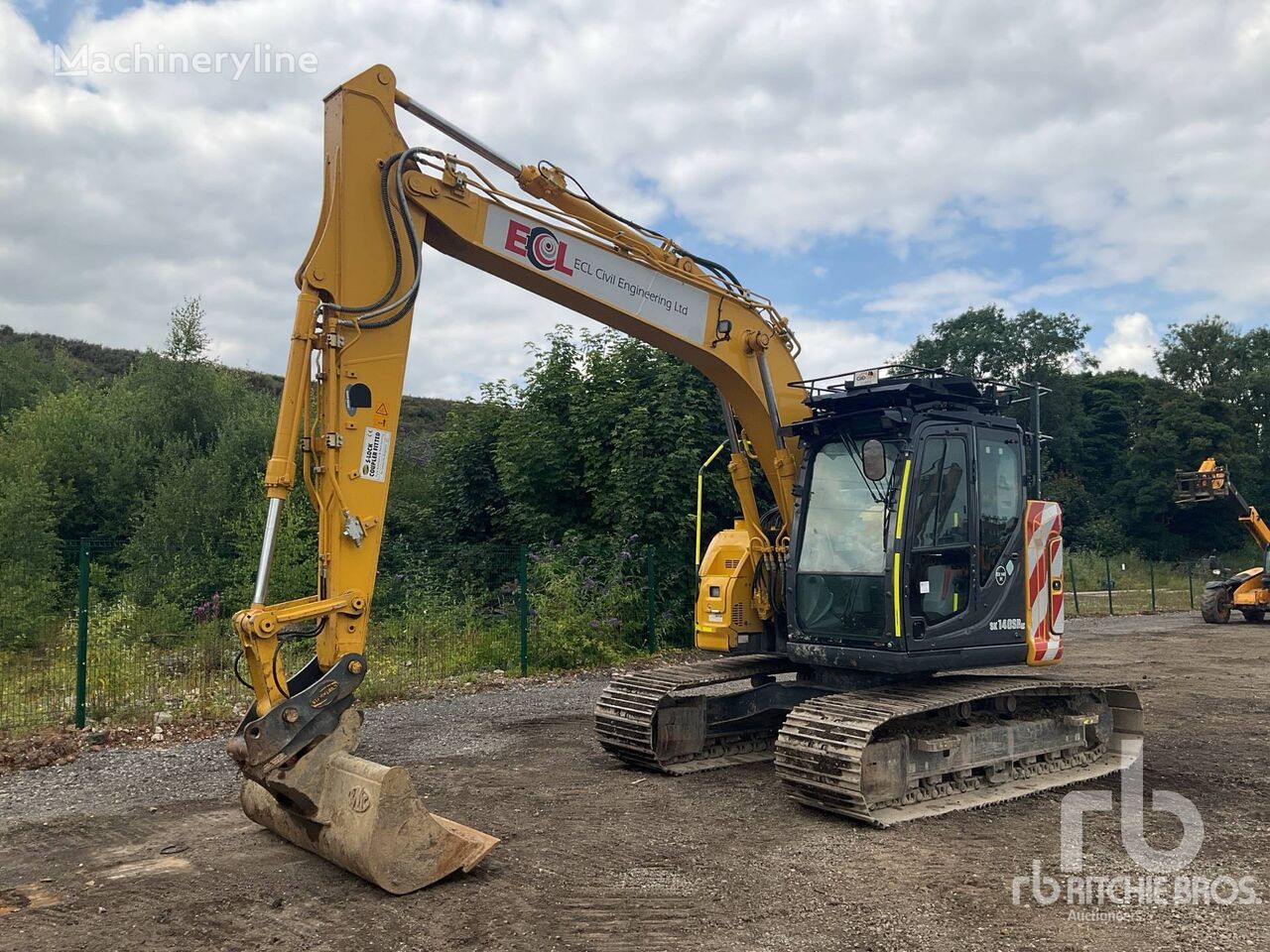 Kobelco SK140SRLC-7 tracked excavator