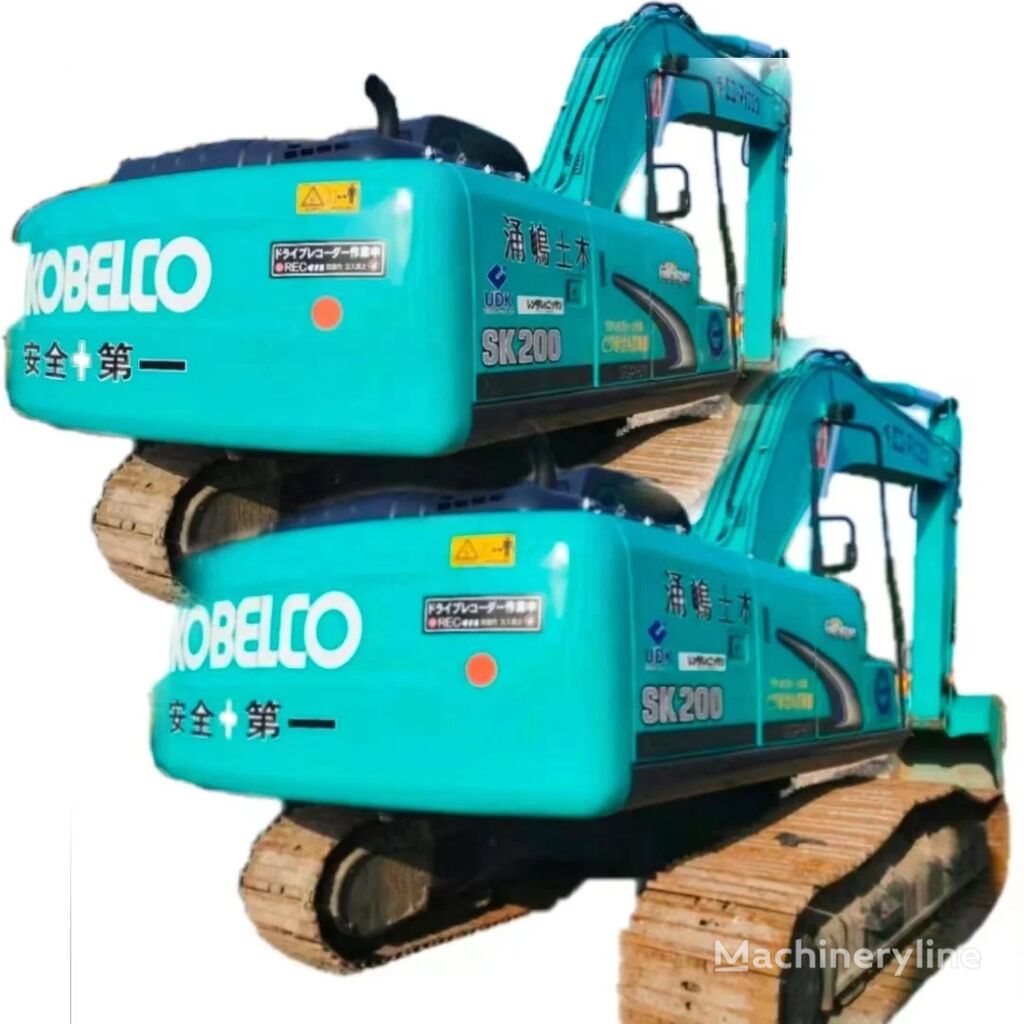 pelle sur chenilles Kobelco SK200