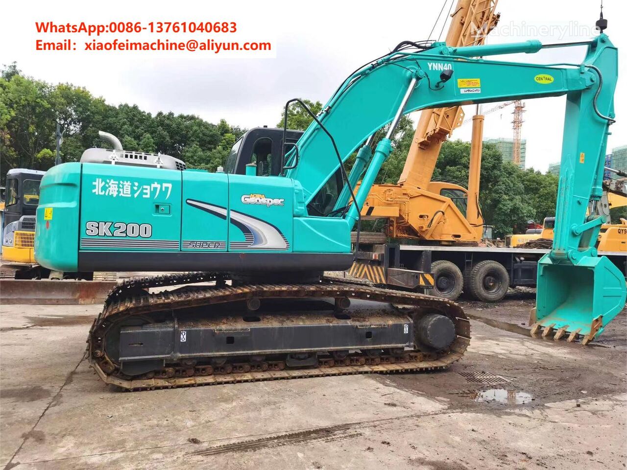 гусеничный экскаватор Kobelco SK200-8