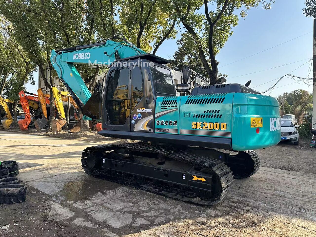 履带式挖掘机 Kobelco SK200-8 - Machineryline