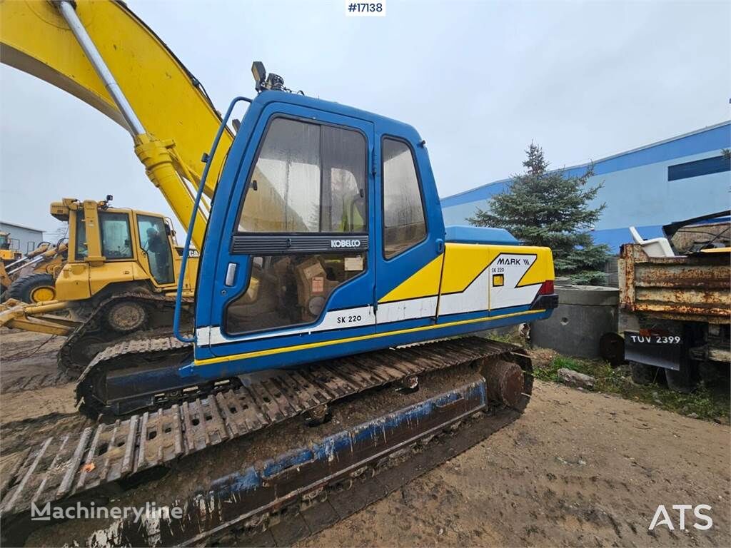 Kobelco SK200 LC tracked excavator