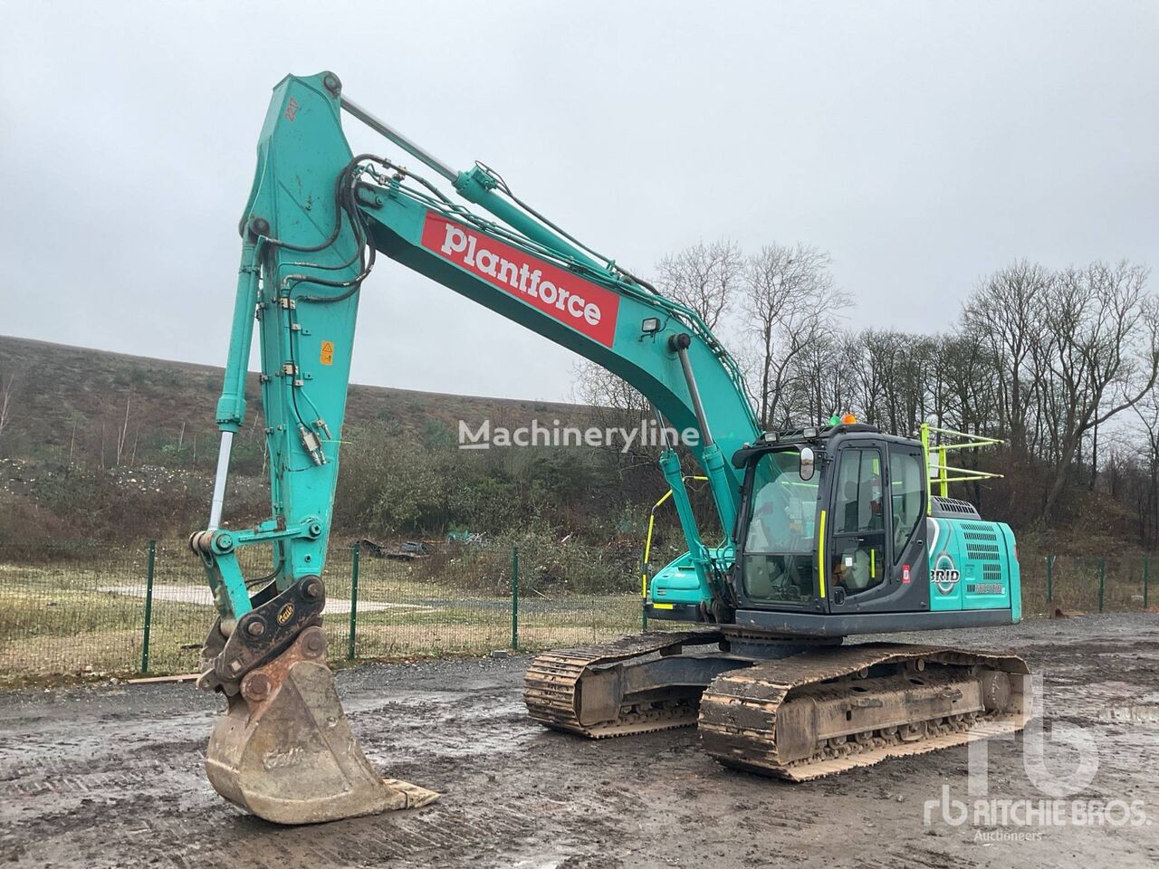 pelle sur chenilles Kobelco SK210HLC-10 Hybrid