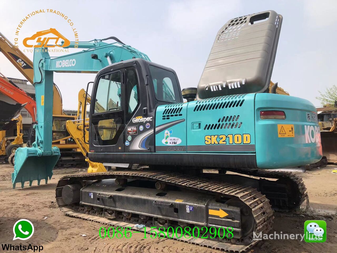 بیل مکانیکی ریلی Kobelco SK210LC-8