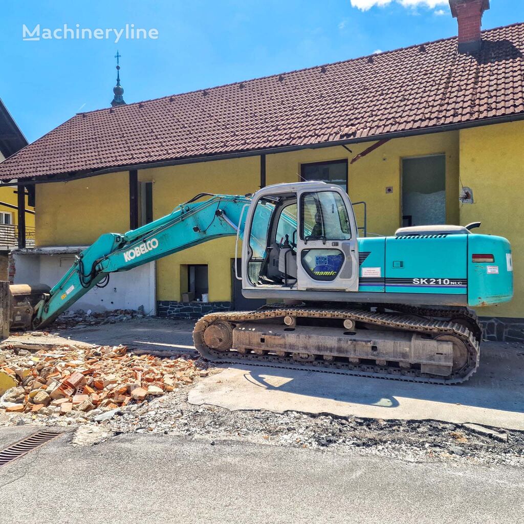 Kobelco SK210NLC tracked excavator