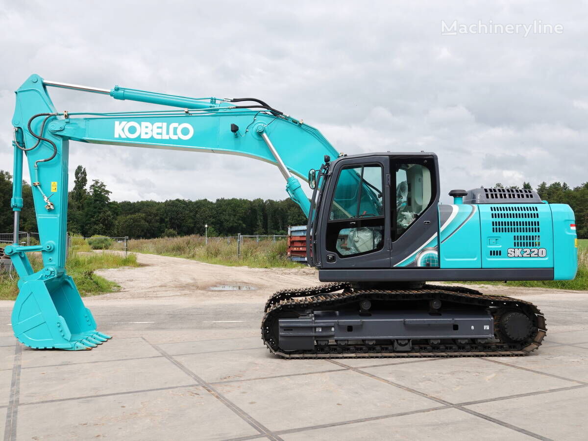 new Kobelco SK220-10 tracked excavator