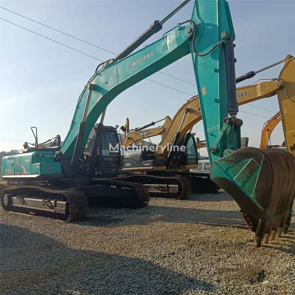 Kobelco SK350D tracked excavator