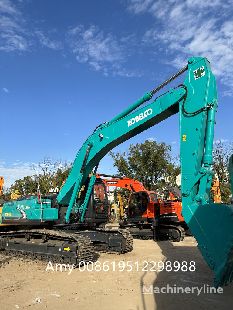 Kobelco SK350D tracked excavator