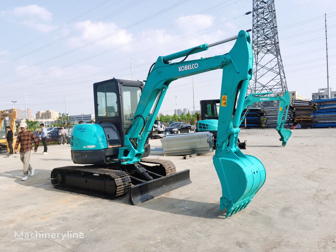 Kobelco SK55SR-5 excavadora de cadenas