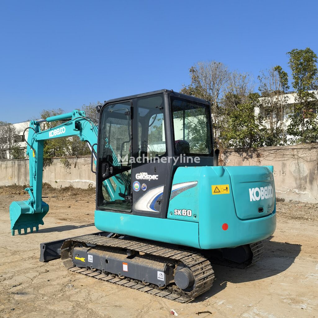 Kobelco SK60-8 tracked excavator