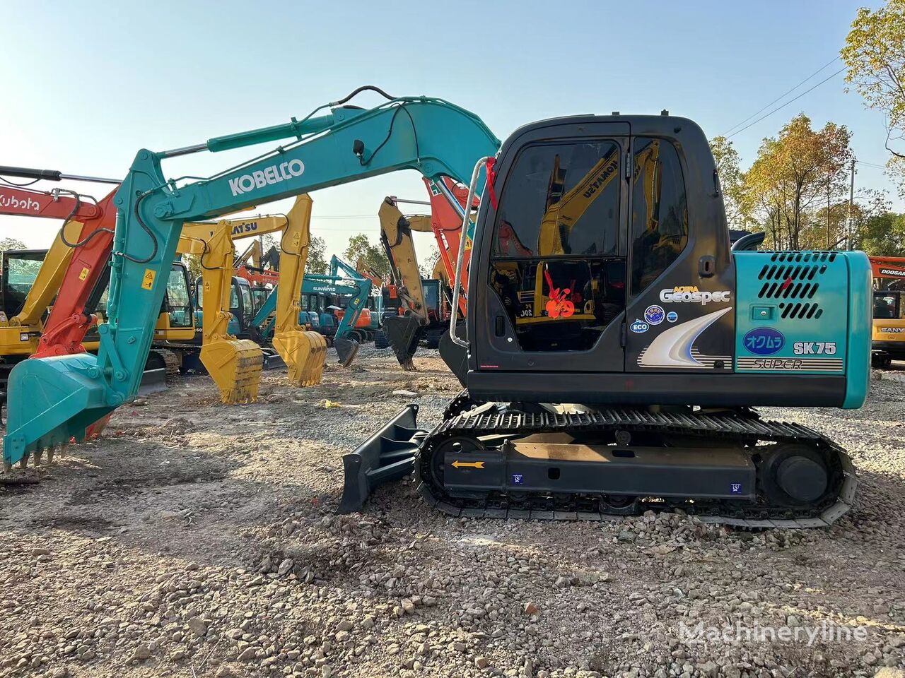 Kobelco SK75-8 rupsgraafmachine