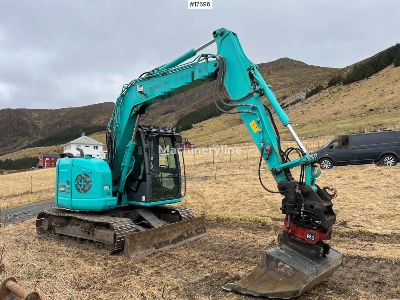 Kobelco SK75 SR-3E  kāpurķēžu ekskavators