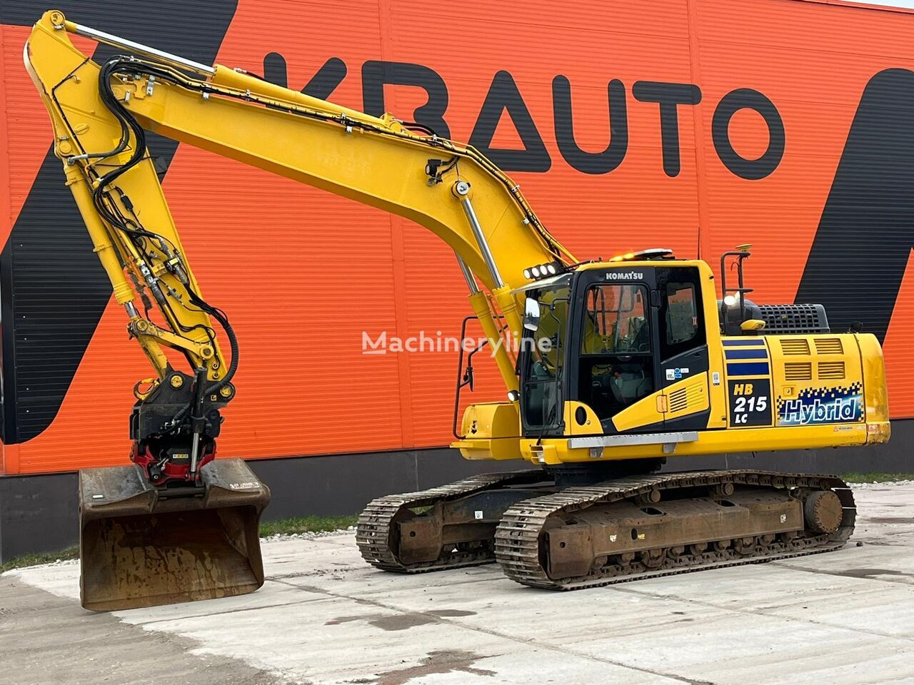 vikšrinis ekskavatorius Komatsu HB 215 LC-3 2 BUCKETS / AC / CENTRAL LUBRICATION